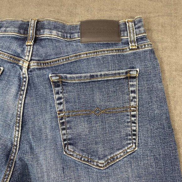 Lucky Brand Mens 121 Slim Straight Jeans Size 33x30 Blue Denim Cotton & Elastane - Picture 3 of 15